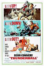 Locandina del film Thunderball – Operazione tuono (1965) con Sean Connery